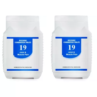 Bakson Biochemic Combination 19 (450g, Pack of 2)